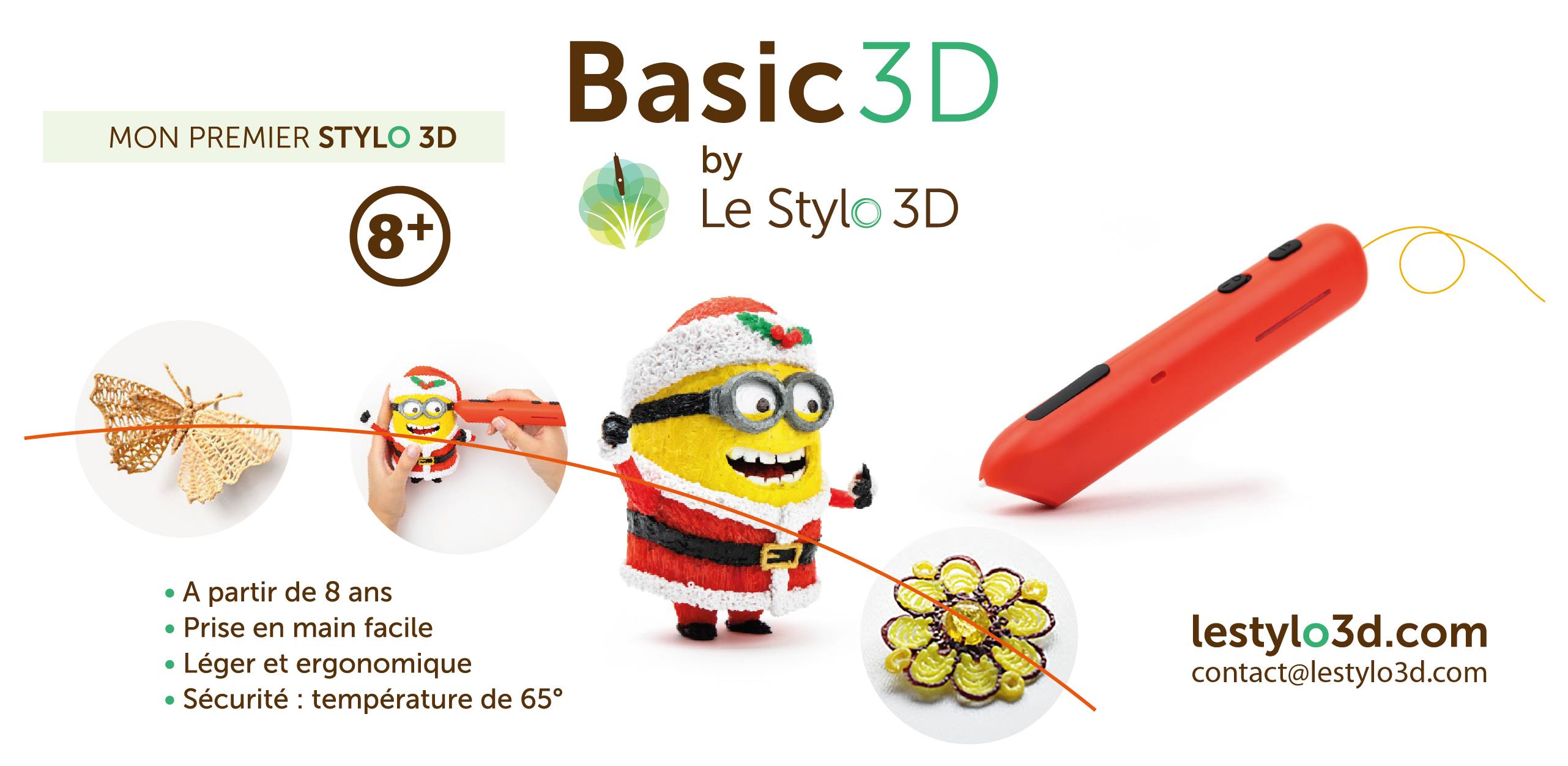 Le Stylo 3D nouvelle génération pour enfants